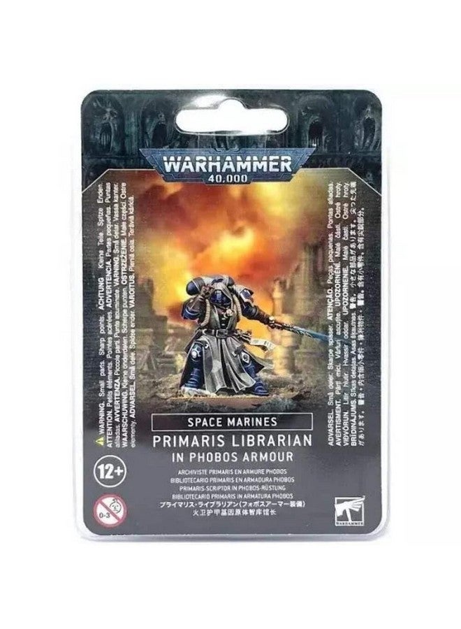 Warhammer 40K Space Marines Primaris Librarian in Phobos Armour