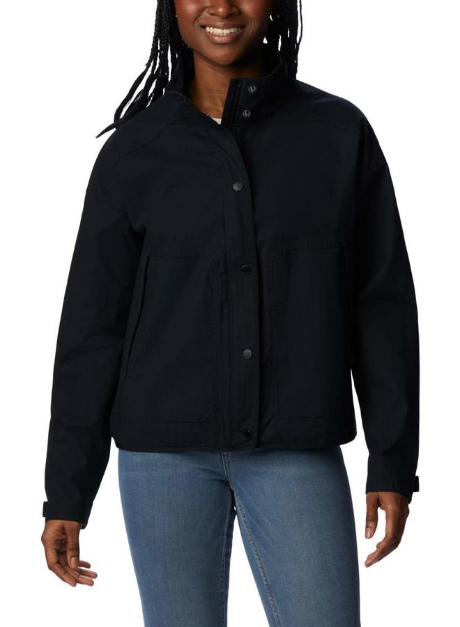 Columbia Women's Sage Lake Jacket, Black, Large - Image 1