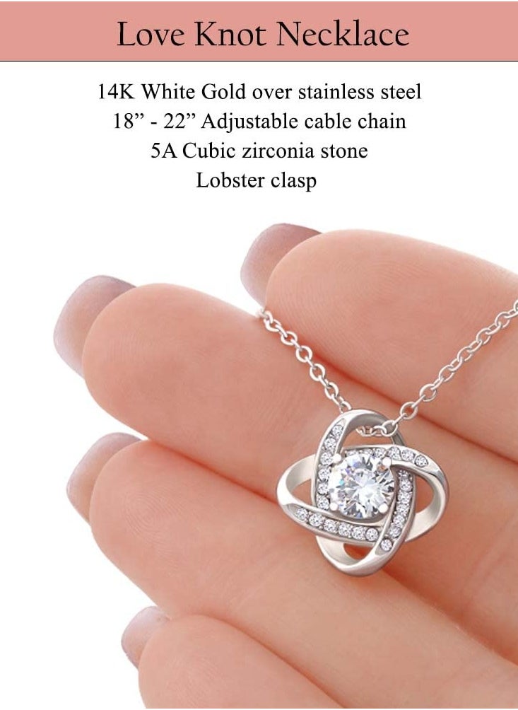 Daytoyz - Anniversary Jewelry for Her Women Necklaces – Soulmate Necklace for Women with Superb Jewelry Box – Birthday Gifts for Wife From Husband - Image 1