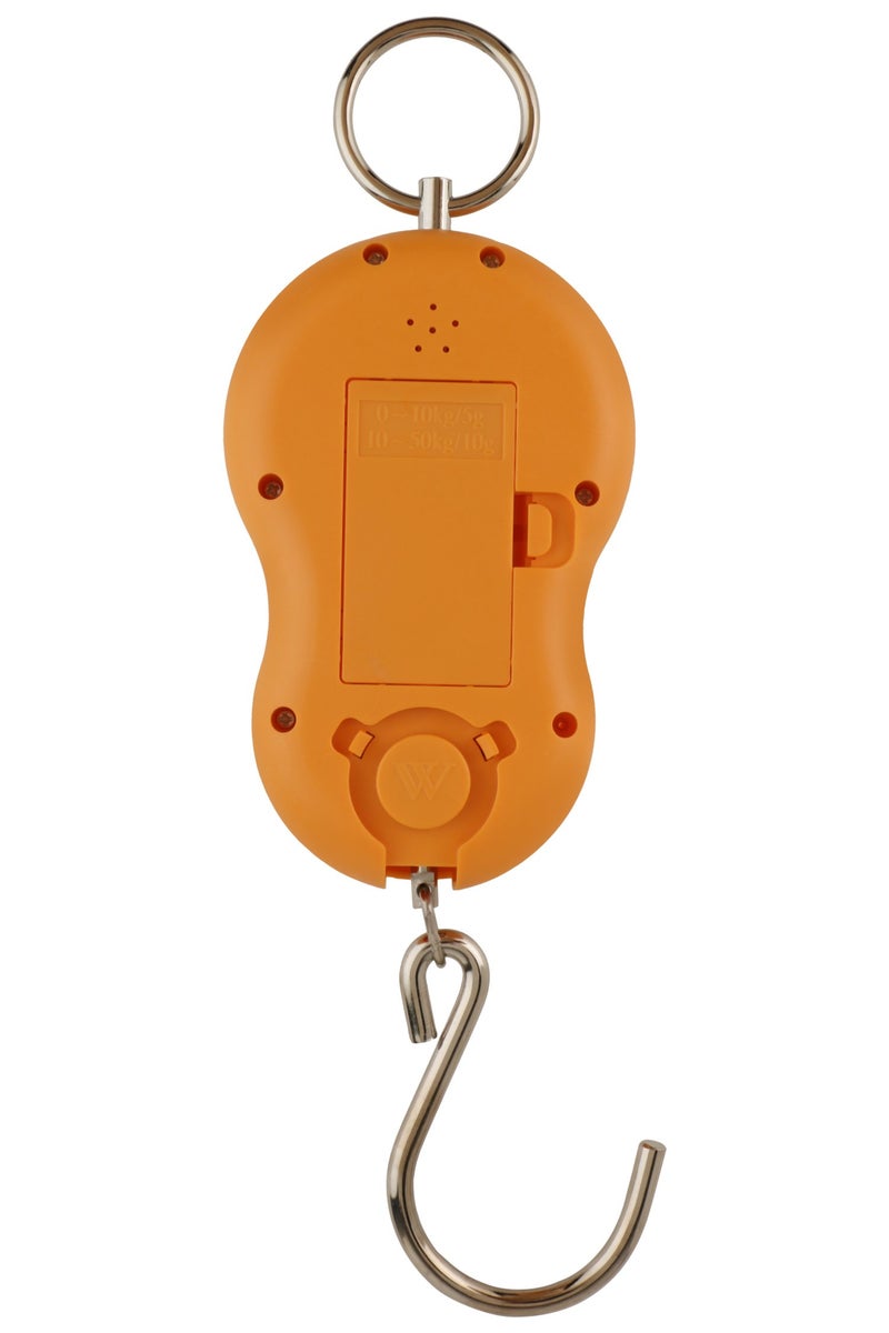 ATOM A 301 Electronic Digital Hanging Stainless Steel Hook Luggage Portable Scale with LCD Display for Industrial Fishing Factory Use Capacity 50Kg (Color may Vary) - Image 2