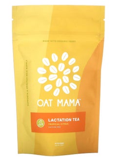 Oat Mama Lactation Tea Tropical Citrus Caffeine Free 14 Tea Bags 32 g 