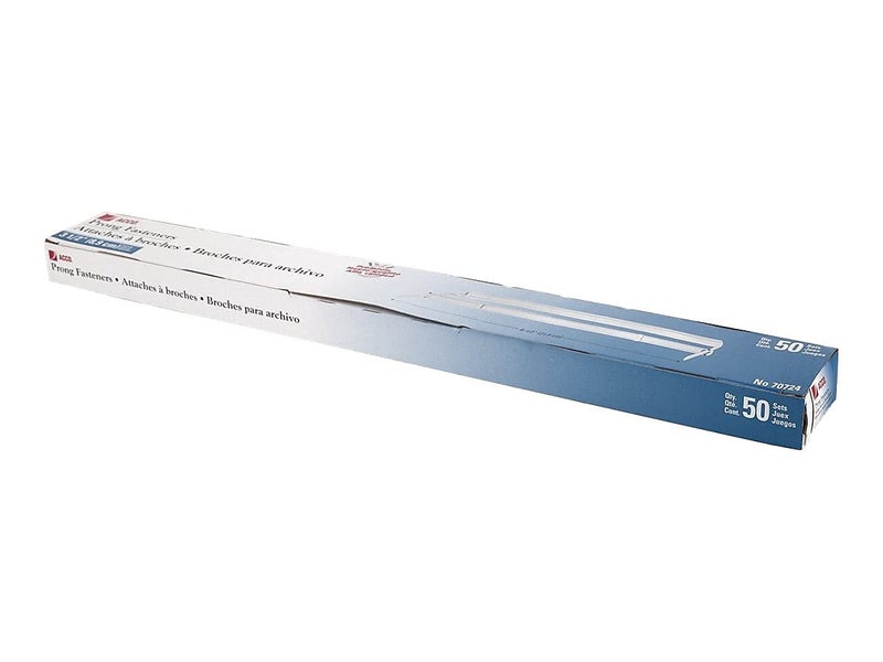 ACCO Brands مشابك أكو، متميزة، سعة 3"، مسافات 8.5"، مجموعة كاملة، 50/علبة (70723) - Image 5