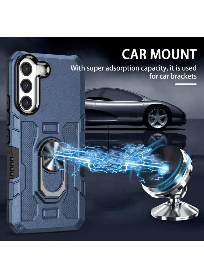 اس-توب جراب لهاتف Samsung Galaxy S21 5G مع حامل حلقي وغطاء هاتف هجين - Image 3