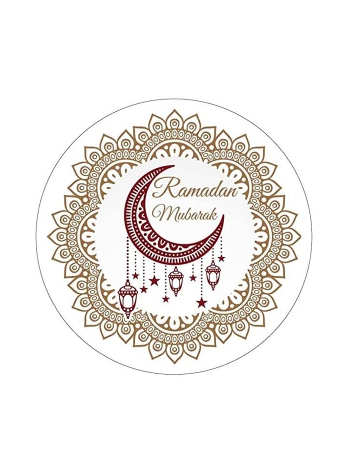 PRINTSHOP4ME - Ramadan Mubarak Vinyl Stickers for Gift Wrapping Design 5 - Image 1