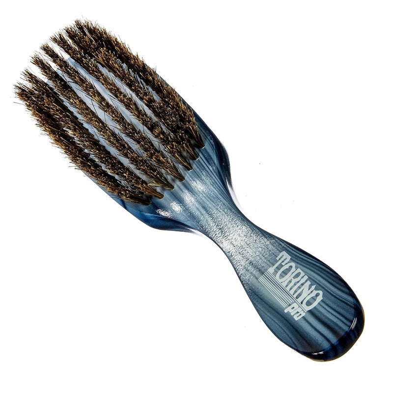 TORINO PRO WAVE BRUSHES BY BRUSH KING Torino Pro Wave Brush 87497 Row Medium Soft bristles 100 Pure Boar Bristles  Great Workhorse for laying down your 360 Waves