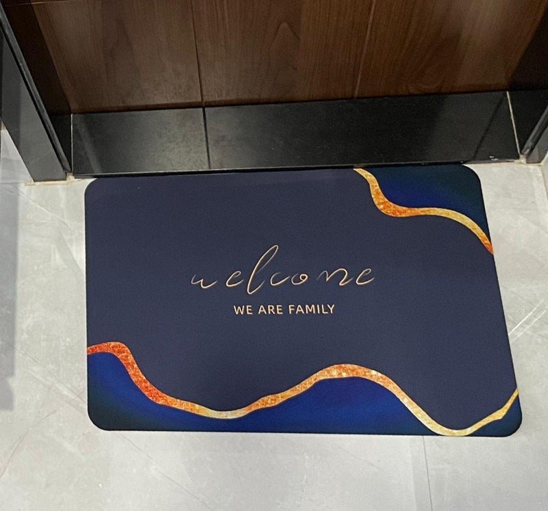 RIGJAK IndoorOutdoor Welcome Mat HeavyDuty and WeatherResistant Entrance Mat for Home or Business Easy to Clean and Maintain Unique and Thoughtful Gift - Image 1
