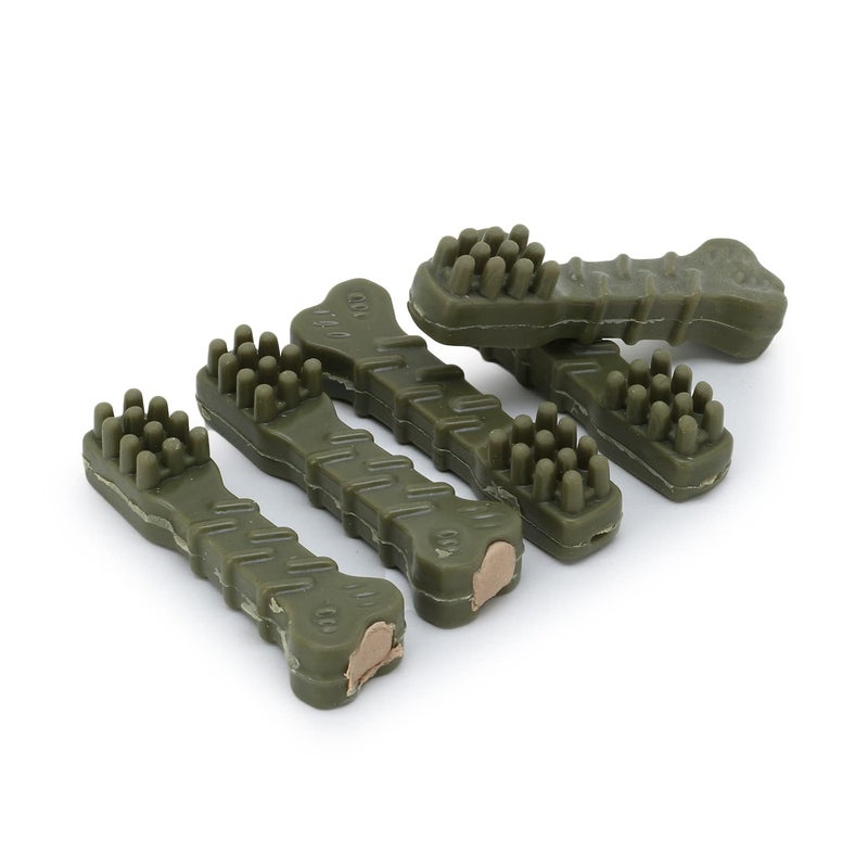 BASIL Daily Floss Pets Treats and Chews with Toothpaste Inside for Cleaner Dogs, Puppy Teeth (180gms in a Packet) - Pack of 1 - Image 3