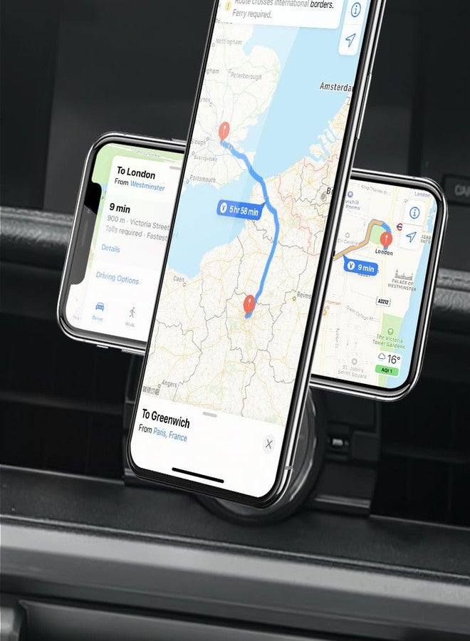 BEERTE Fits MagSafe Car Mount Fit for Lexus ES 350 300h 2013-2018 Hands Free Magnetic Car Phone Holder Mount Strong Magnets Car Phone Mount Fit for iPhone 16 15 14 13 12 Series MagSafe Case All Phones - Image 4