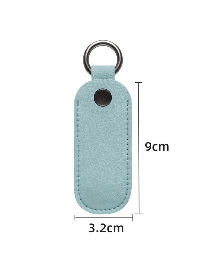 Flash Drive Case Leather U Disk Pouch Key Ring Holder USB Flash Drive Storage Bag Pen Drive Protective Cover Memory Stick Case - Image 4