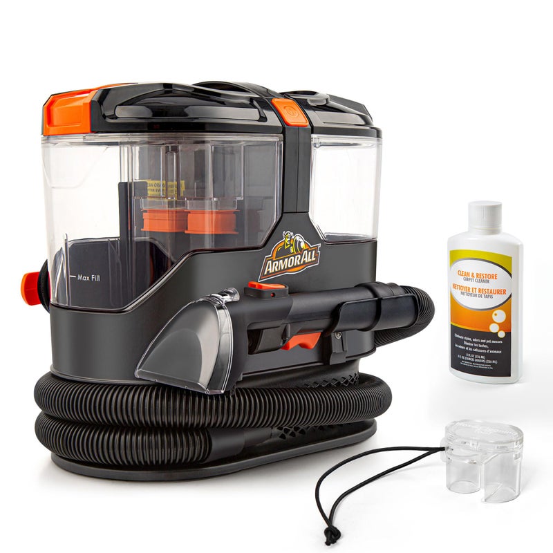 Armor All SCA702 901 7 Amp Portable Spot Cleaner for Car Cleaning, Carpet and Upholstery Stain Removal - Image 1