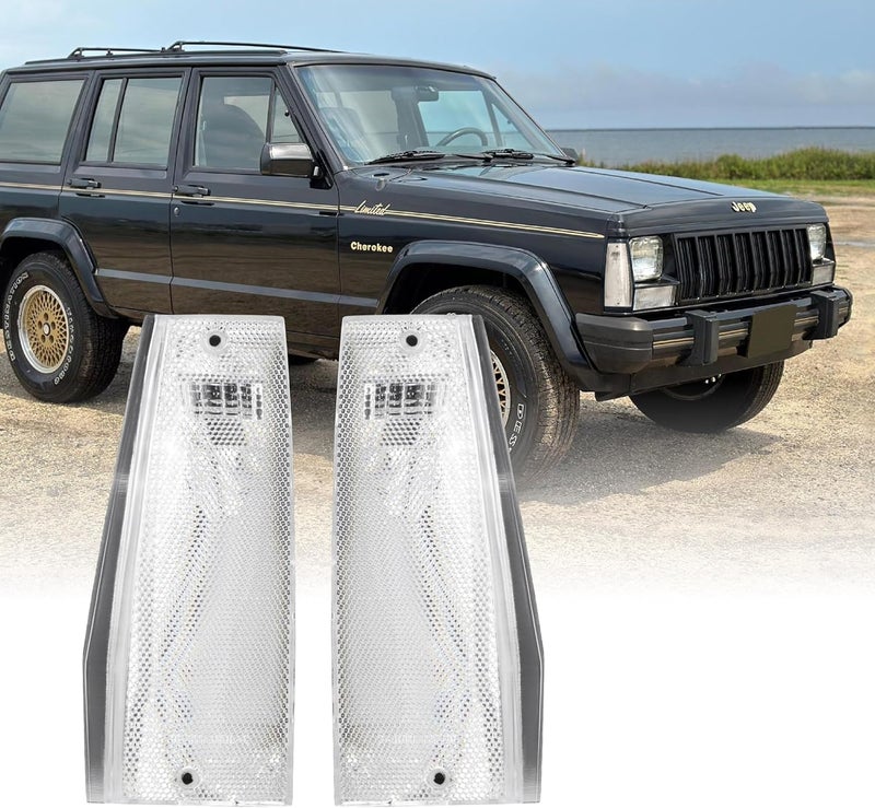 USR UNIQUE STYLE RACING أضواء الزاوية الرياضية ذات الطراز الفريد من USR لجيب شيروكي XJ - Image 1