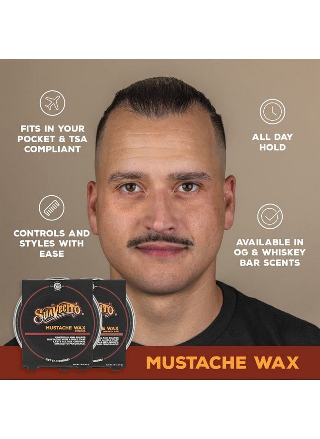 SUAVECITO - Suavecito Whiskey Bar Mustache Wax - Image 1