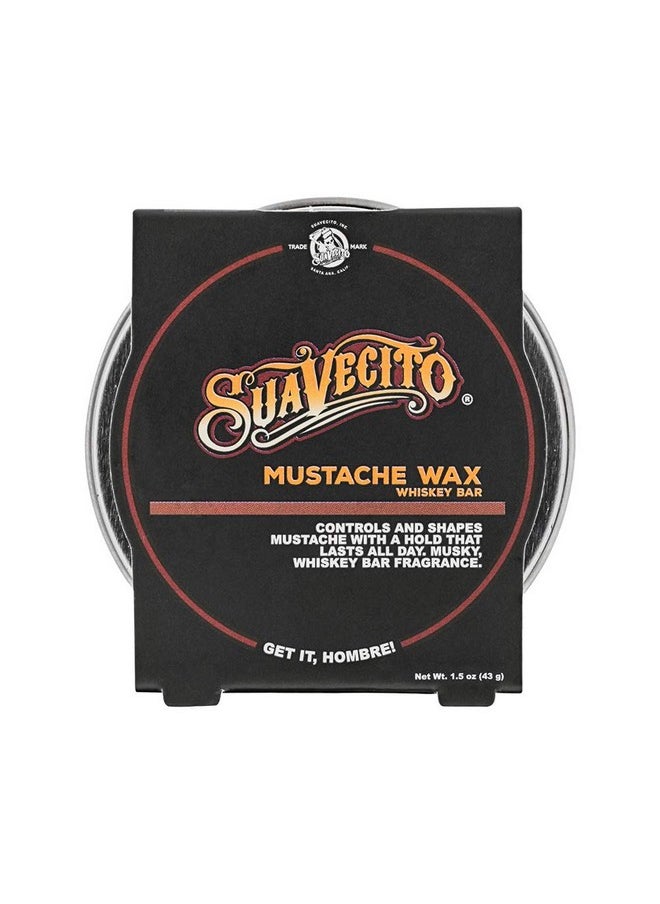 SUAVECITO - Suavecito Whiskey Bar Mustache Wax - Image 1