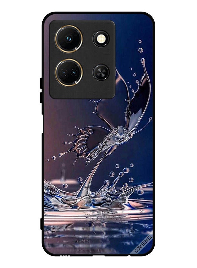 Covernex Protective Case Cover For Infinix Note 30 Water Drops Butterfly - Image 1