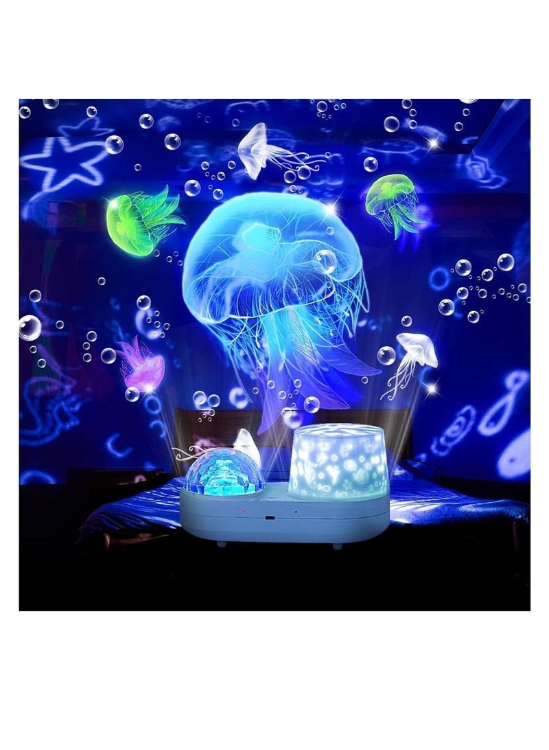 Ocean Star Sky Night Light Projector for Kid, Kids Constellation Galaxy Projector, 360 Degree Rotating Nebula Starry Projection Lamp