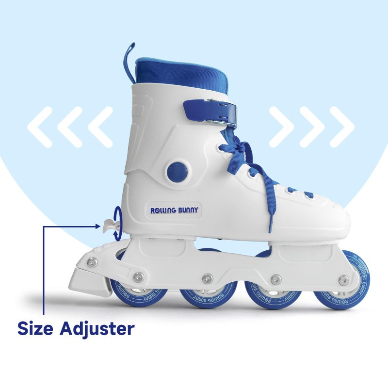 RollingBunny Inline Skates for Women - Adjustable Size Roller Blades for Adult Female, Hard Shell ABEC-7, Smooth and Comfortable - Image 3