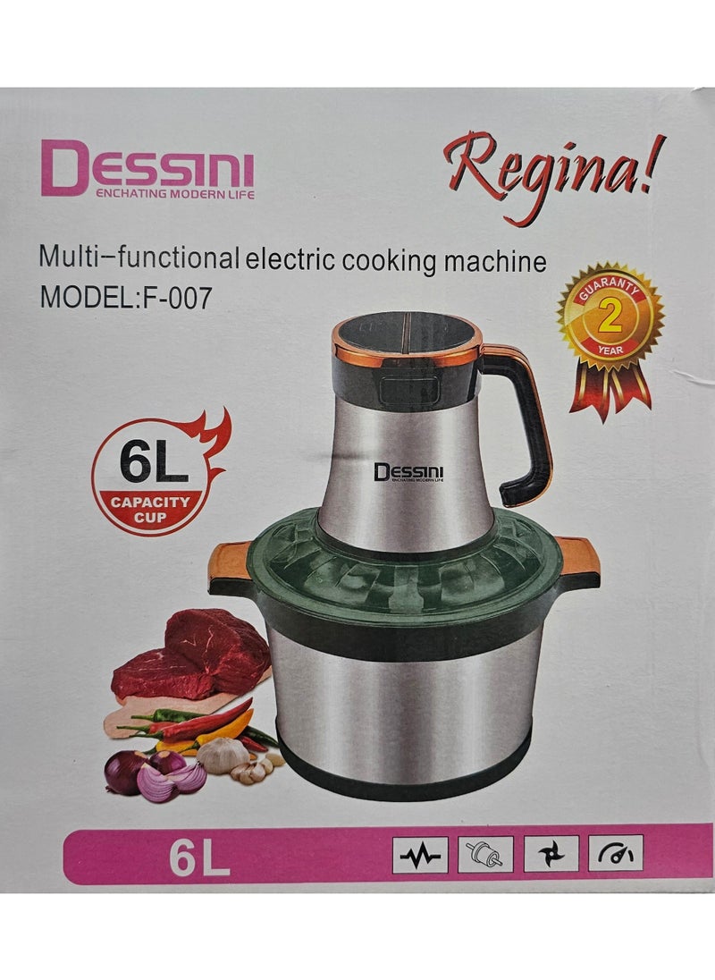 Dessini Regina - Stainless Steel Electric Meat Grinders - Image 1