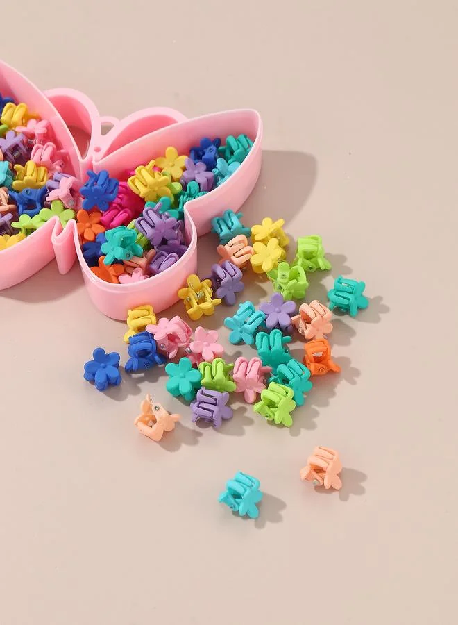 Take Two 40-Piece Flower Mini Hair Clips