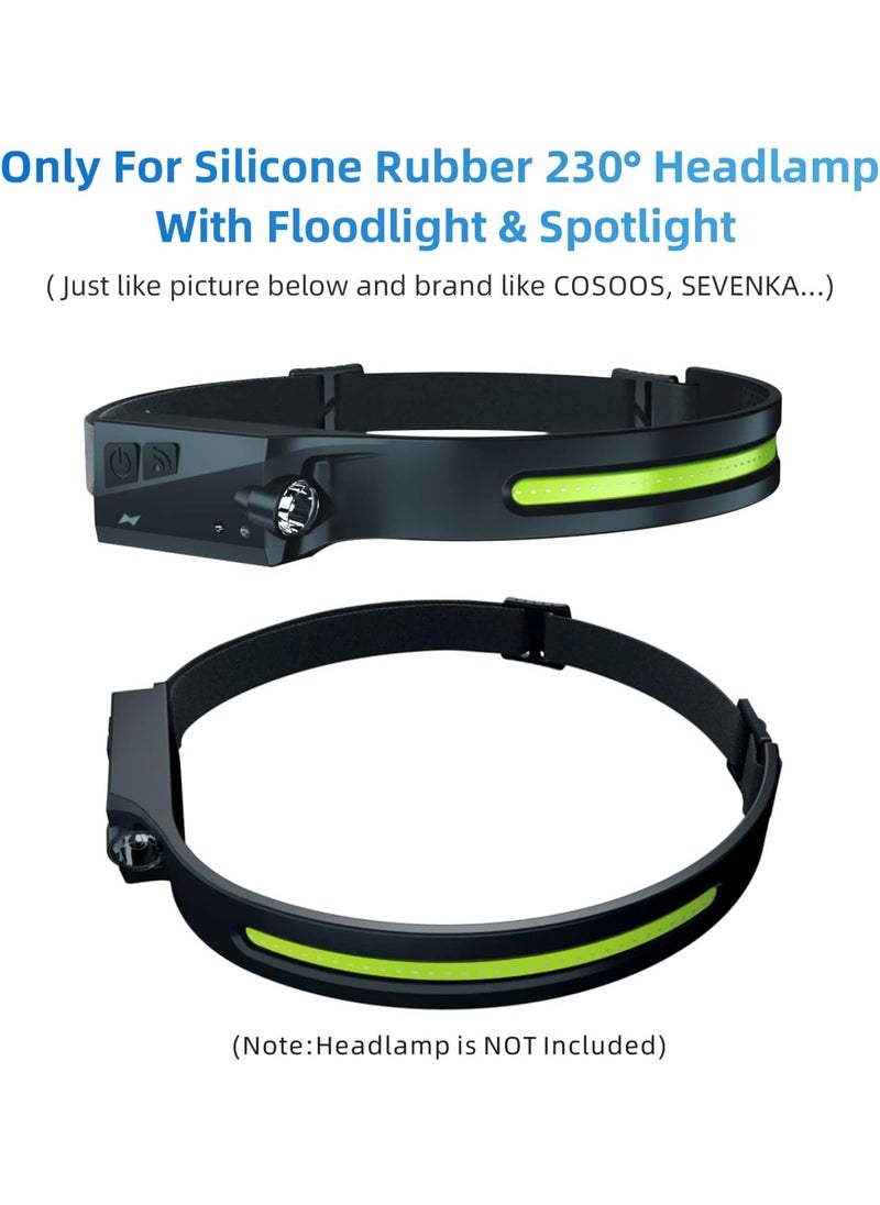 COSOOS COSOOS Carrying Case  16ft USBC Charging Cable Only for Silicone Rubber 230 Headlamp with Floodlight  Spotlight  Sensor Mode Portable Travel Headlamp Case Replacement  Short USBC Cable  - Image 2