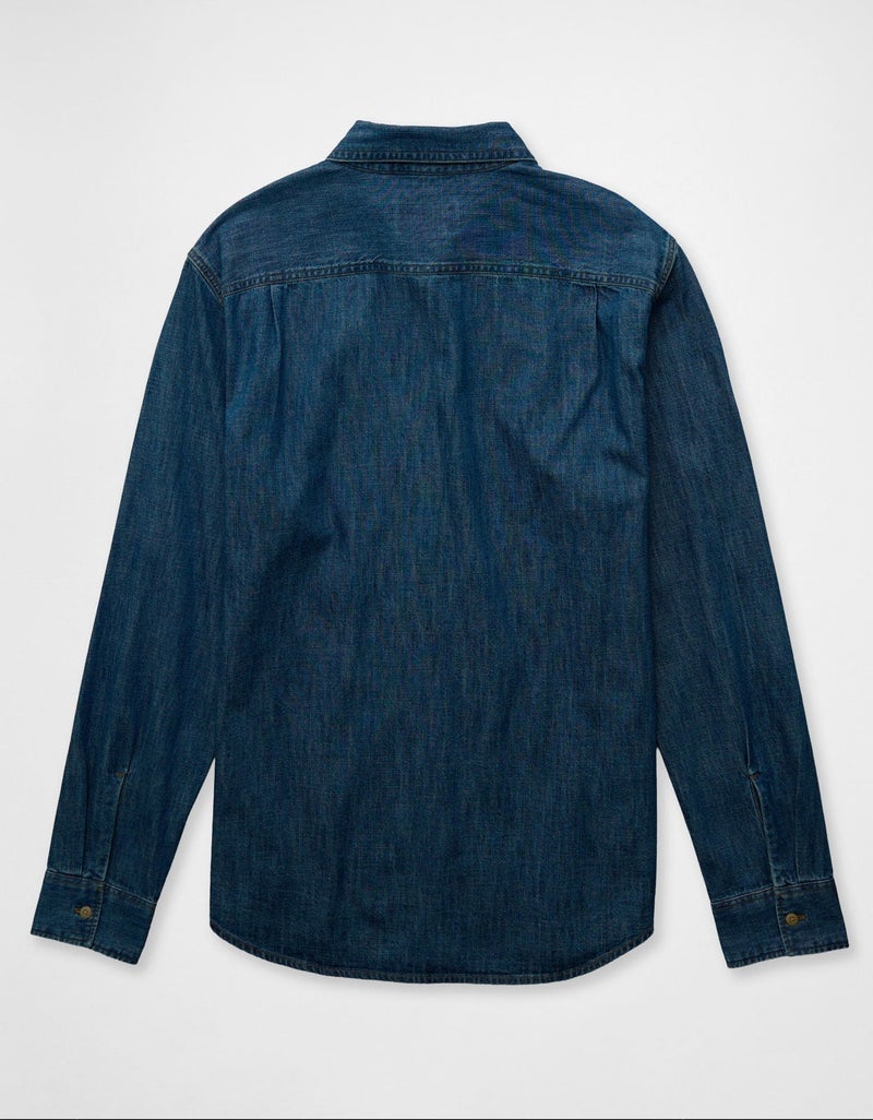 American Eagle AE Everyday Denim Button-Up Shirt - Image 3
