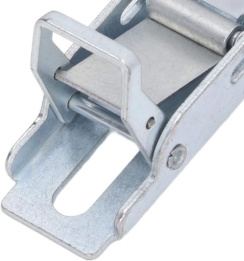 180 Degree Rotation Double Spring Flip Hinge Flipper Electroplated Iron Woodworking Push Rod Tool - Image 3