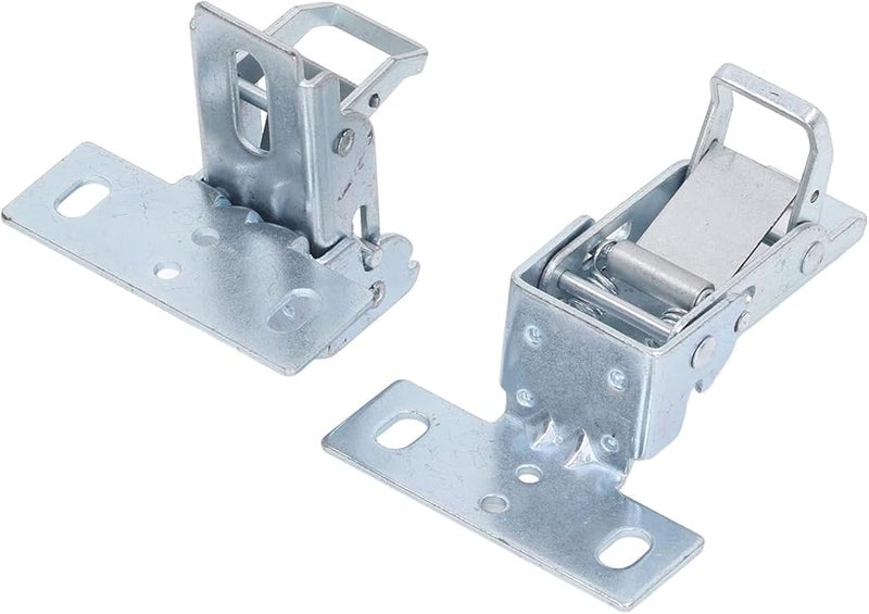 180 Degree Rotation Double Spring Flip Hinge Flipper Electroplated Iron Woodworking Push Rod Tool - Image 5