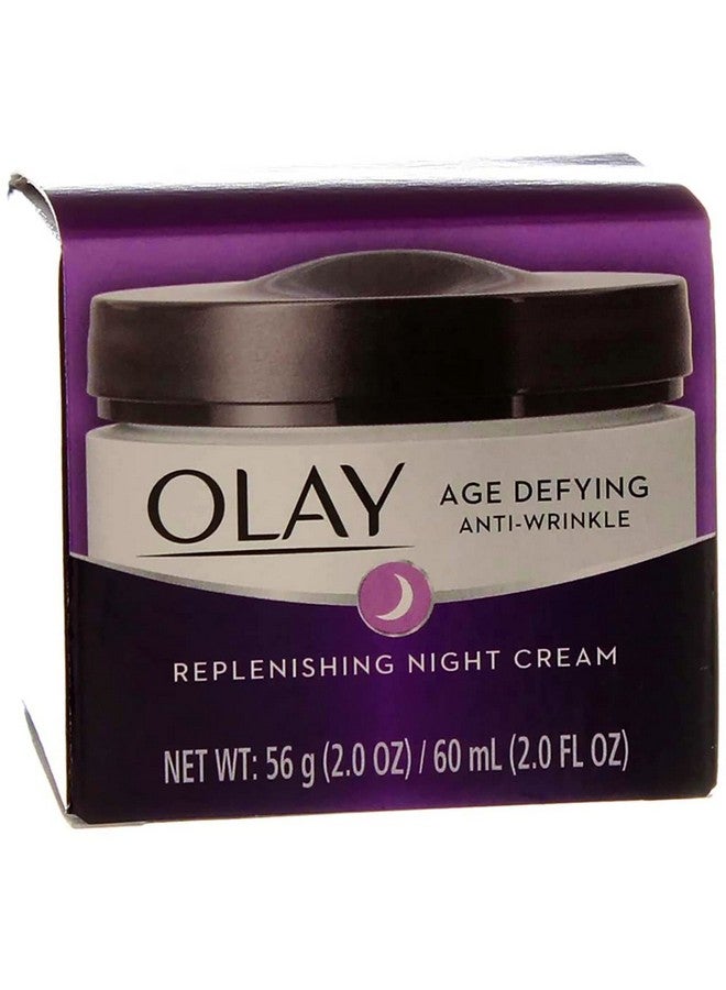 Olay Age Defying Antiwrinkle Replenishing Night Cream 2 Oz (Pack Of 4) - Image 3
