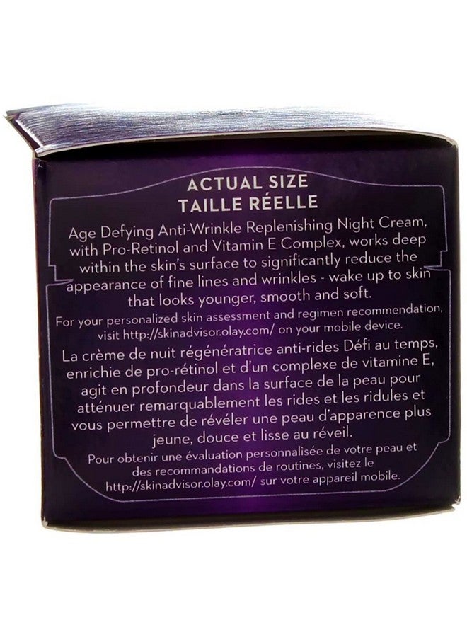 Olay Age Defying Antiwrinkle Replenishing Night Cream 2 Oz (Pack Of 4) - Image 4