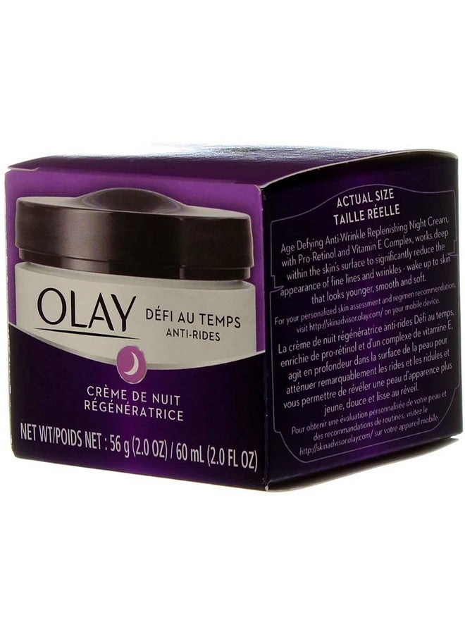 Olay Age Defying Antiwrinkle Replenishing Night Cream 2 Oz (Pack Of 4) - Image 5
