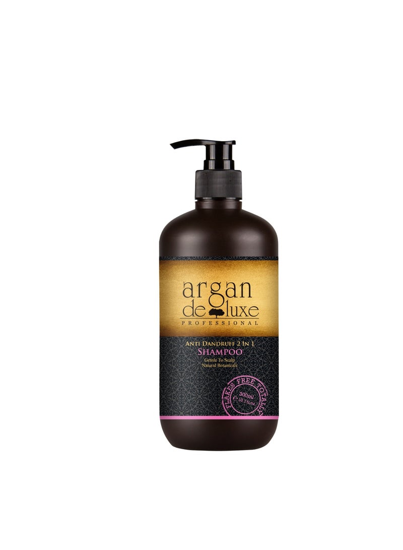 Argan NOURISHING HAIR ANTI DANDRUFF 2 IN 1 SHAMPOO 300ML