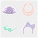 HONLAELLA 34 Pack for 53 Inch Dolls Clothes Accessories Including 4 Dresses 4 Tops 4 Pants 4 Swimsuits 4 Shoes 2 Pockets 2 Hats 5 Hangers with 9 Accessories for 53 6 Inch Dolls Clothing Set - Image 3