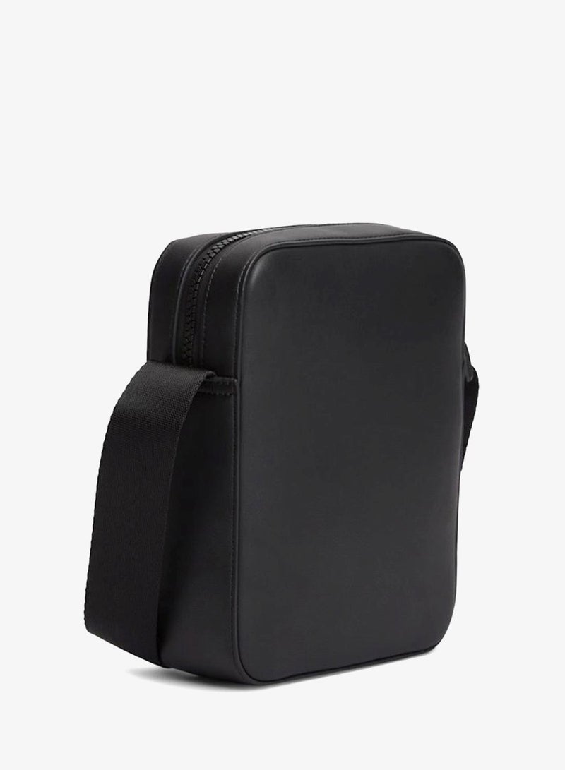 TOMMY HILFIGER Metal Logo Crossbody Reporter Bag - Image 3