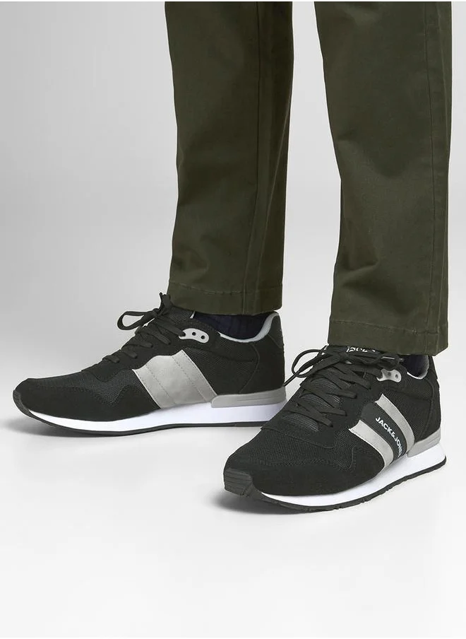 جاك اند جونز Stellar Colorblock Lace Up Sneakers