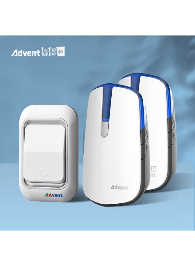 Advent Wireless Doorbell, Home Call Button, Long-range E-681pb One-to Relay Model - Image 1