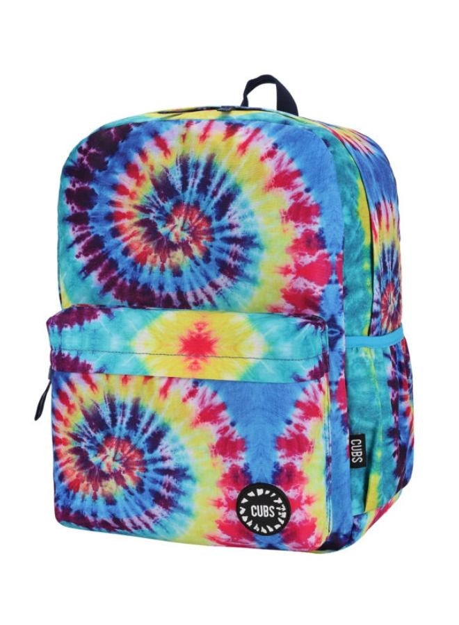 Junior Student Backpack Turquoise Tie-Dye 2