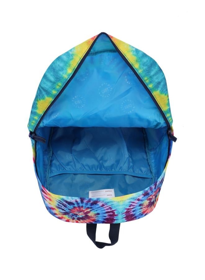 Junior Student Backpack Turquoise Tie-Dye 2
