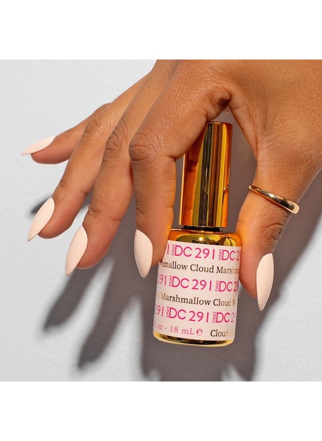 DAISY DND - Dnd Gel Polish Set 1 Each Of Beige Gel Polish And Beige Nail Polish 291 Marshmallow Cloud 0.5 Fl Oz - Image 1