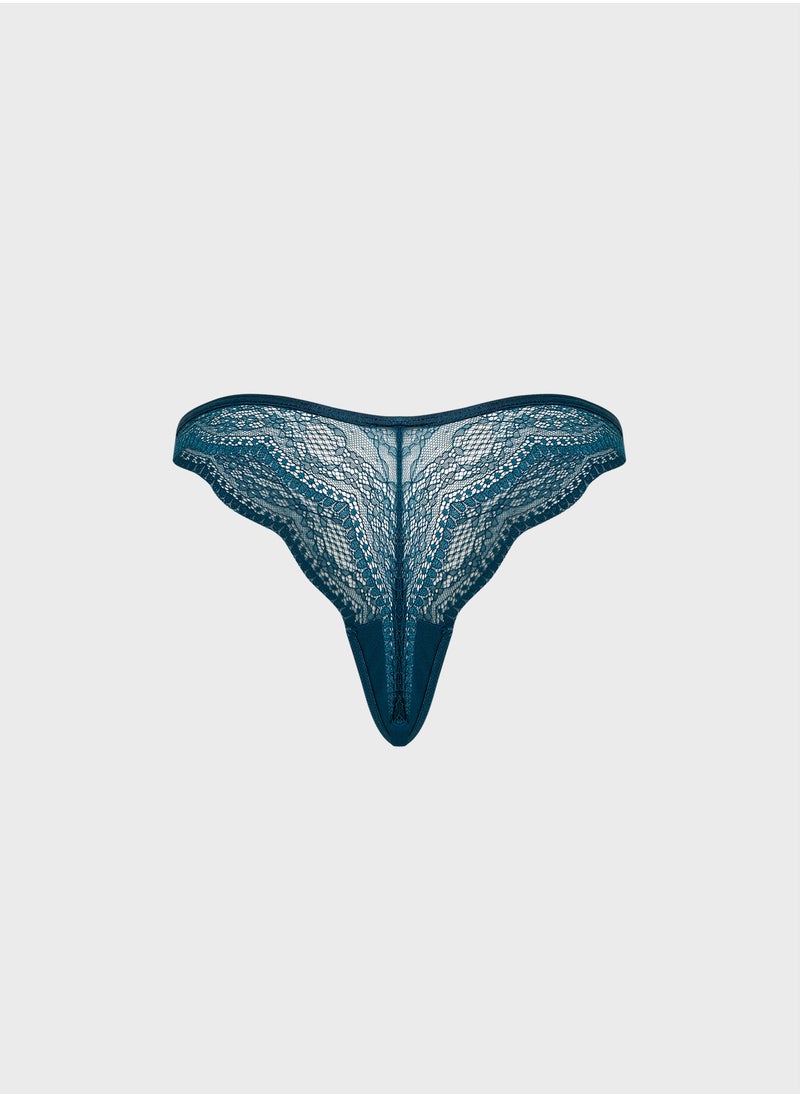 hunkemoller - Lace Cut Out Brief - Image 1