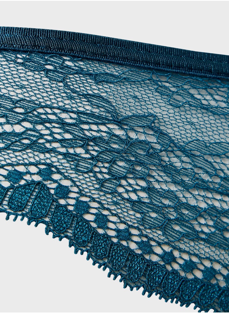 hunkemoller - Lace Cut Out Brief - Image 1