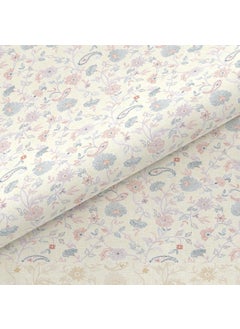 Trident Trident Bedsheet King Size Bed Cotton | Cotton Bedsheets for Double Bed | 1 Bedsheet and 2 Pillowcases | Indian Traditional Craft | King Size Bedsheet Cotton | Sanskriti Collection-Kantha Peach  - Image 5