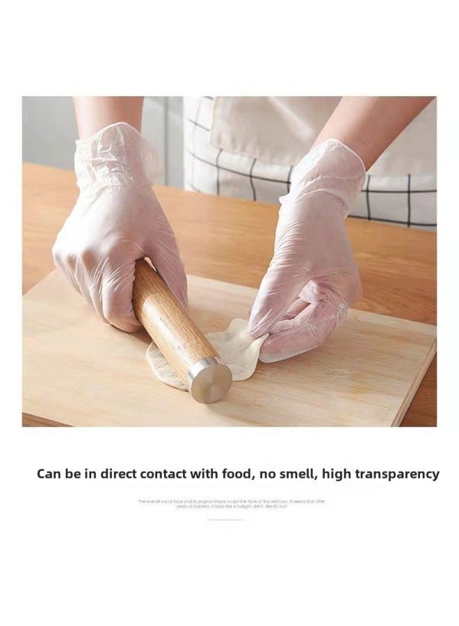 Generic Food Grade Disposable Gloves TPE Thickened Transparent Alternative Nitrile Food Household Plastic Film-Colour:S Size  Hands Are Too Small⚑⚑-Specification:Activity:  Send 400 Pieces⚑⚑ - Image 4