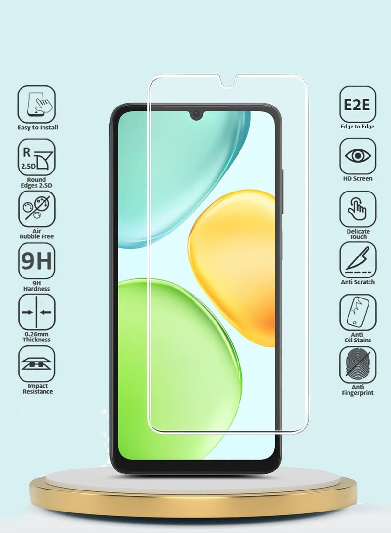 GMAX Honor X6d 5G 2026 GMAX Premium Series Curved Edges 9H 2.5D Tempered Glass Screen Protector - Clear - Image 2