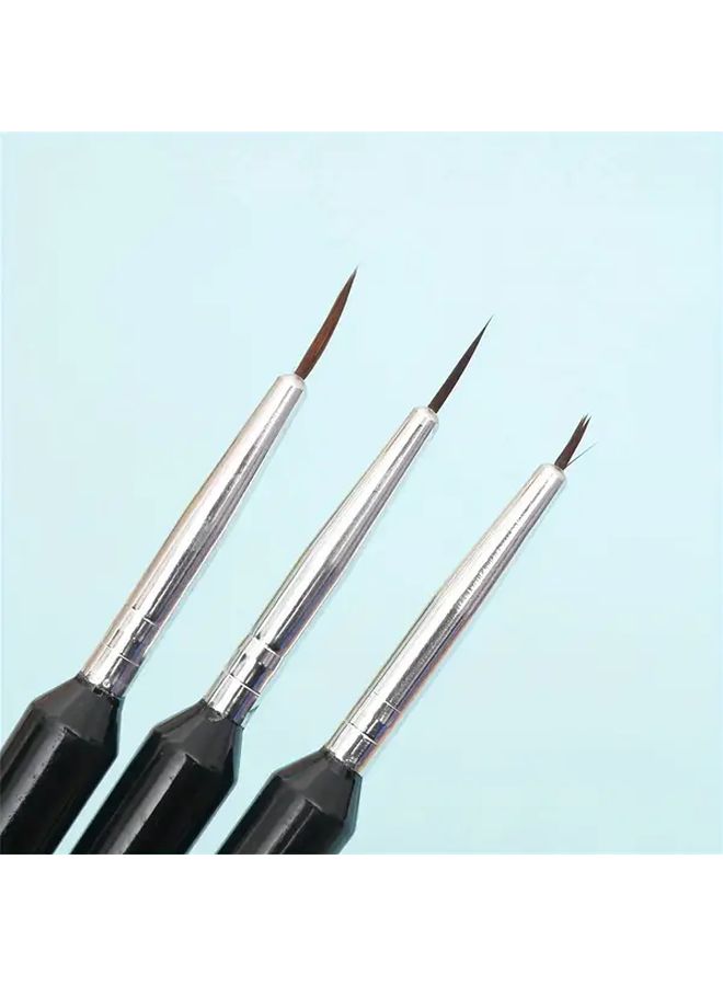 Wolf Hair Howling Wolf Cake Decorating Brush Baking Tool Set 3pcs - Image 4