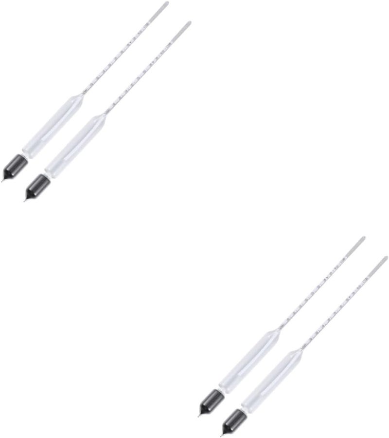 Hydrometer Glass Densitometer 29 5X1 7cm 4pcs Aquarium Water Quality Monitor - Image 1