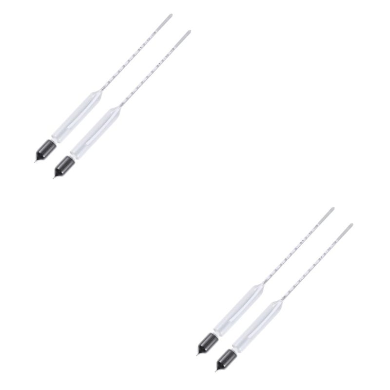 Hydrometer Glass Densitometer 29 5X1 7cm 4pcs Aquarium Water Quality Monitor - Image 2