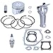 Adefol Adefol 68mm Piston Ring Kit with Connecting Rod Full Gasket Set for Honda GX160 5.5 Hp 4-Cycle Generator Engine Motor  - Image 2