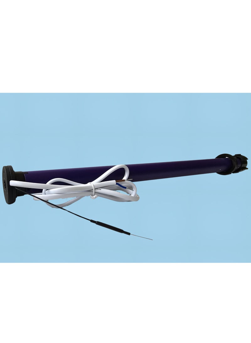 نوفو محرك أنبوبي كهربائي NOVO K25-3E للستائر الدوارة مع جهاز تحكم عن بعد - جهاز استقبال مدمج، تشغيل هادئ، وحماية المماطلة - Image 3