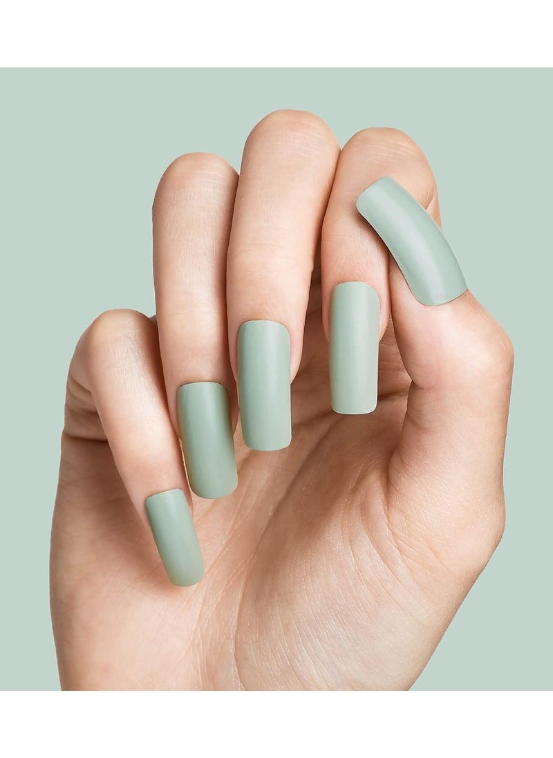 KISS - 100PS08 100 Tips curve overlap long courbe  white - Image 1