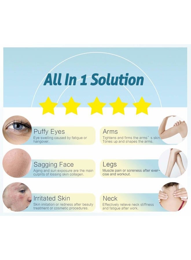 Esarora Ice Roller for Face & Eye, Puffiness, Migraine, Pain Relief and Minor Injury, Skin Care Products - Image 5