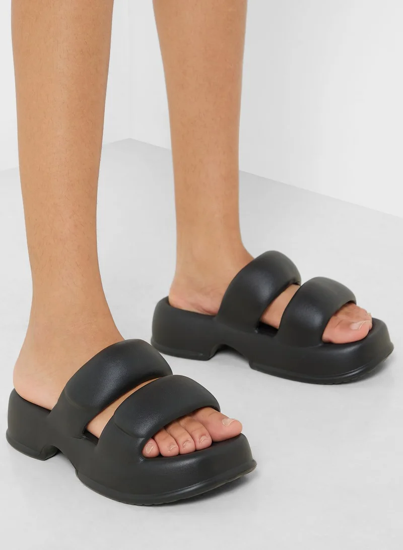 Ginger Double Strap Slides